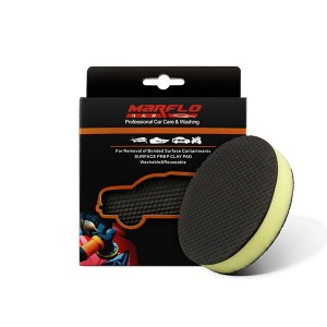 Marflo Auto Wassen Polish Wax Pad Zware Grad Magic Clay Sponzen Zorg Detaillering Auto Gereedschap Reiniging 6 5 4 3 Inch