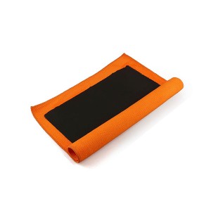 MARFLO – barre à serviettes en argile magique pour lavage de voiture, chiffon en microfibre Orange sans bords, barre de détail d'entretien automobile, peinture propre par Brilliatech