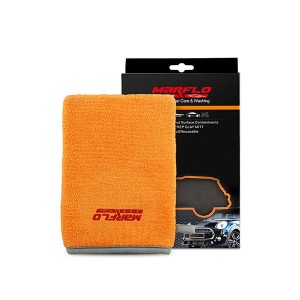 Orange Car Gloves Wash Magic Clay Bar Mitt Clay Cloth Decontamination