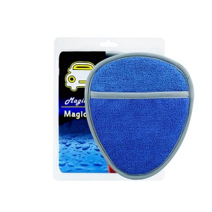 Massenverkauf Marflo Magic Clay Bar Mitt Mikrofaser-Waschhandschuhe Auto-Reinigungswerkzeuge Handtuch Detaillierungstuch Radiergummi Farbreiniger