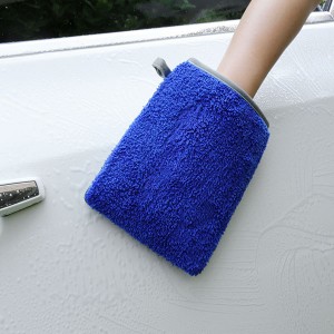 Mikrofasertuch Magic Clay Mitt Handschuhe Pad zum Autowaschen Entfernen von Verunreinigungen Autopflege Reinigungstuch BT-6026
