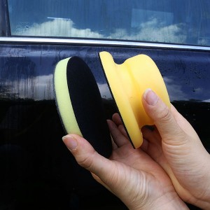 130mm MARFLO Magic Clay Pad Bar Mitt Car Care Wash Cleaning Polishing Sponge Wax Applicator Car Paint Repair Auto Skin