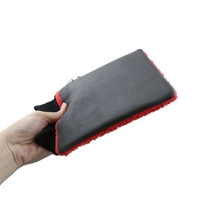 Magic Clay Bar Washing Gloves Car Clean Tools Auto Cuff Wisher Mitt