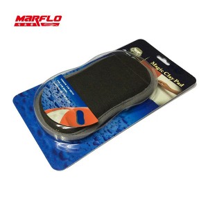 Bloque de arcilla para lavado de coches, almohadilla de microfibra, arcilla mágica, superficie rápida, Perp Clay 2,0