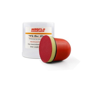Marflo – tampon applicateur de cire pour les mains de voiture, éponge avec poignée, éponge de nettoyage, peinture, argile magique, soin, bloc de barre de nettoyage, argile rapide
