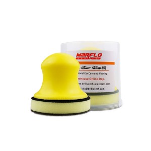 Marflo Car Cleaning Sponge Paint Magic Clay Care Paint Cleaner Bar Block Speed ​​Clay Applicator Para sa Waxing Auto Detailing Tool