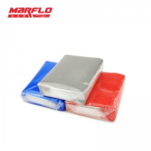 Marflo Detailing Clay Bar Cleaner 150g Red Blue Car Waxing Mud