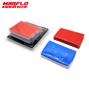 Marflo Detailing Clay Bar Cleaner 150g Red Blue Car Waxing Mud