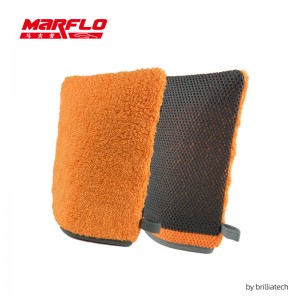 6016P Point Grade Car Clay Gloves Microfiber Clay Bar for Car Detailing