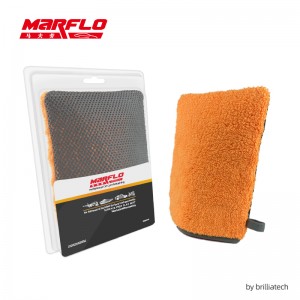 6016P Point Grade Car Clay Gloves Microfiber Clay Bar for Car Detailing