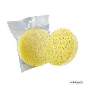 Hexagon Sponge Pad Cellular Car Polisher Washing Wax Tool Buffing Pad