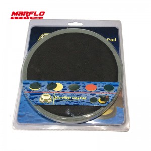 แผ่นรองพื้นขัดเงาสำหรับรถยนต์รายละเอียดอัตโนมัติ Magic Bar Block Waxing Disc Cleaning Accessries