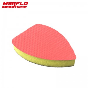 Fine Medium Heavy Clay Block Triangular Detailing Cleaner Car Clay Bar Sponge Block Cleaning Eraser