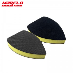 Fine Medium Heavy Clay Block Triangular Detailing Cleaner Car Clay Bar Sponge Block Cleaning Eraser