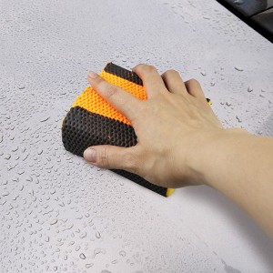 Perforated Clay Sponge Scrubber Auto Detail Car Paint Stain