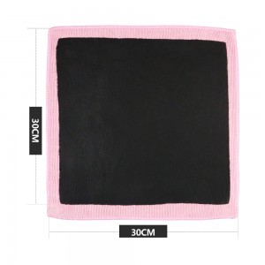 Pink Clay Towel Auto Detailing Para sa Car Washing Care Cloth Accessories