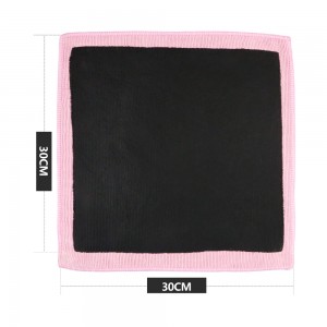 Roze kleihanddoek Auto Detailing voor autowasverzorgingsdoekaccessoires