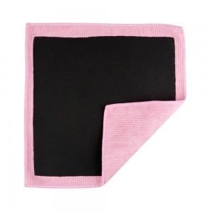 Serviette en argile rose, détails automatiques pour le lavage de voiture, accessoires en tissu d'entretien