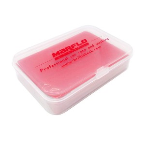 Tar Spot Remover Magic Clay Bar Fine Medium Heavy King เกรด 100g พร้อมกล่อง PP Car Care Wash Wax Applicator marflo Brilliatech