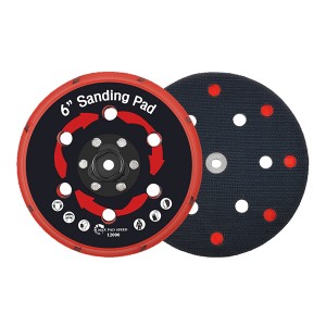 Red Polish Buffing Backing Plate Disc 5inch 6inch