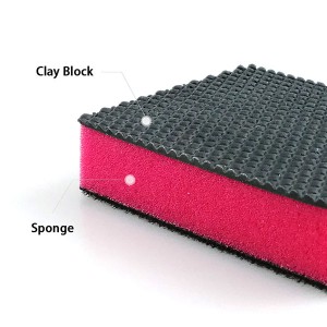 Magic Clay Bar Block Car Wash Care Cleaning Detailing Sponge Pad