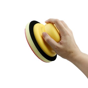 PU Handle Clay Pad Wax Sponge with Applicator Car Care