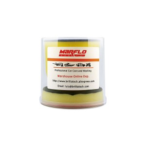 Marflo Auto Hand Wachs Applikator Pad Schwamm mit Griff Reinigungsschwamm Farbe Magic Clay Pflege Lackreiniger Bar Block Speed ​​Clay