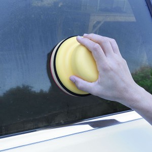 Magic Clean Brush Clay Pad ฟองน้ำแวกซ์พร้อมอุปกรณ์ดูแลรถยนต์