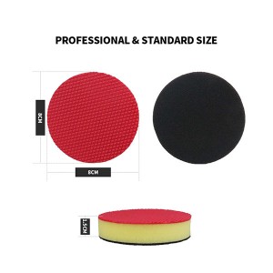 80 mm MARFLO Magic Clay Pad Bar Polierschwamm Pad Autopflege Autowaschreinigung mit Einzelhandelsverpackung