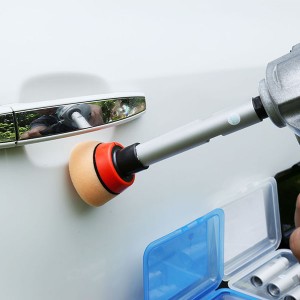 สำหรับเครื่องบดเครื่องมือ Extension Shaft Silver Detailing อุปกรณ์เสริมสำหรับรถยนต์ที่ทนทาน M16 M14 Car Care Polisher