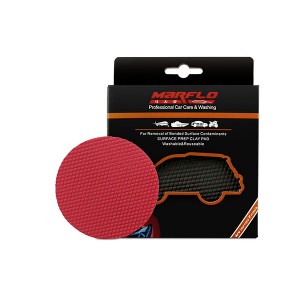 80 mm MARFLO Magic Clay Pad Bar Polierschwamm Pad Autopflege Autowaschreinigung mit Einzelhandelsverpackung