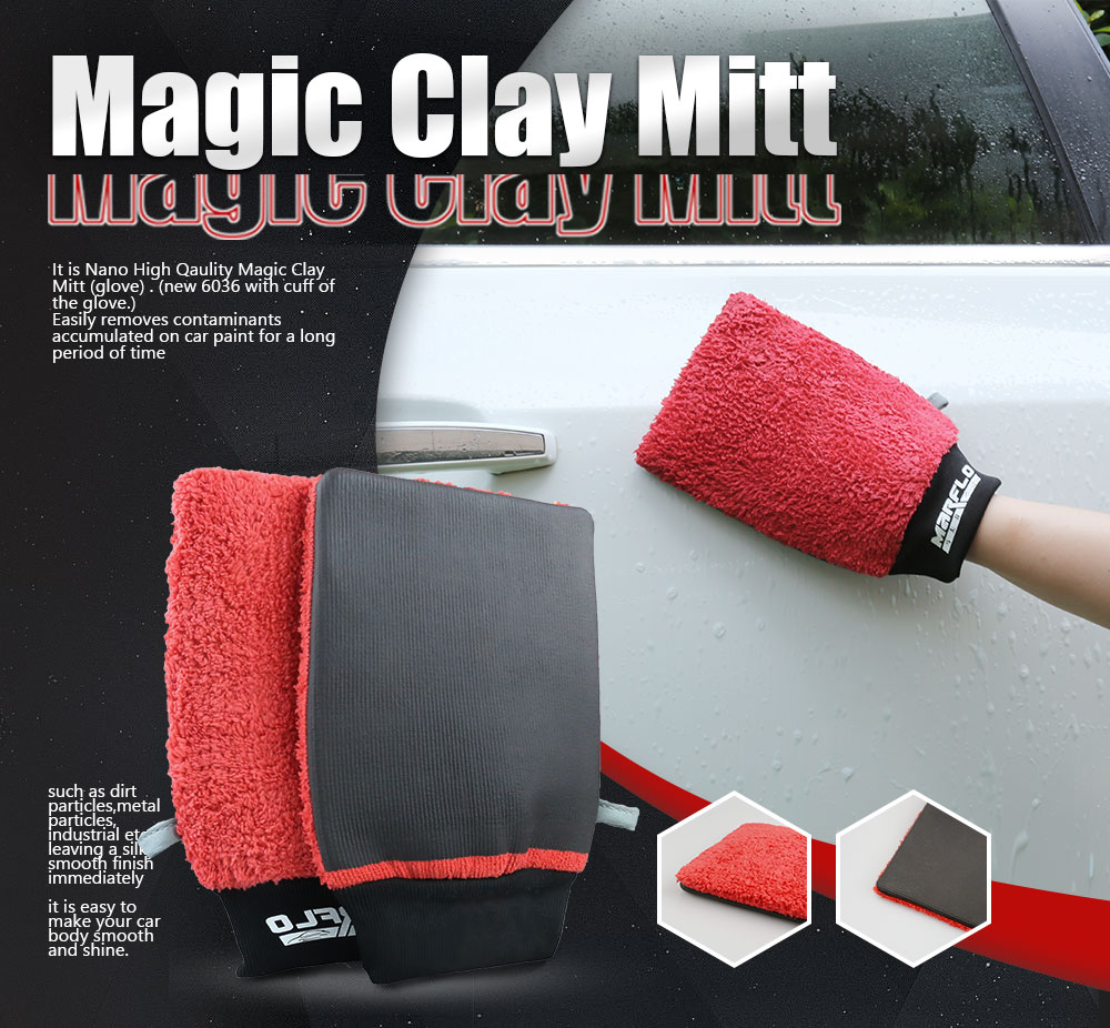 How to use a magic clay mitt？
