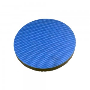 Almohadilla de esponja de arcilla azul para lavado de coches, pulidor y cera para el cuidado de la pintura del coche, almohadilla de disco de barro para limpieza