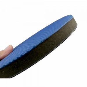 Almofada de esponja de argila azul para lavagem de carro, polimento e cera para cuidados com a pintura do carro, almofada de disco de lama de limpeza