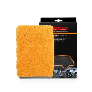 Massenverkauf Marflo Autohandschuhe Waschen Magic Clay Bar Mitt Tontuch Autopflege Reinigungstuch Mikrofaser Schwamm Pad Detaillierung