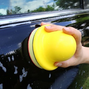 100 mm Marflo Autowasch-Magie-Ton-Schwamm-Pad vor Politur und Wachs für Autolackpflege, Reinigung, Schlamm-Scheibenpad