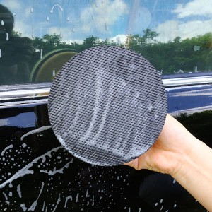 130mm MARFLO magiczna glinka Pad Bar Mitt pielęgnacja samochodu myjnia czyszczenie gąbka polerska aplikator wosku naprawa lakieru samochodowego Auto skóra