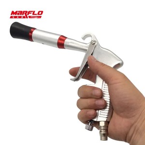 MARFLO ล้างรถเครื่องมือทำความสะอาดปืนสีดำ Air Blow Gun แห้ง Preto Tornado นิวเมติกคุณภาพสูง BT-7007A