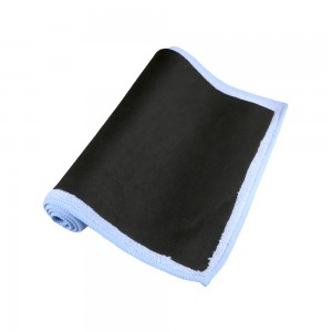 Serviettes de barre d'argile de nettoyage de voiture, serviette de détail de voiture avec outil de lavage bleu