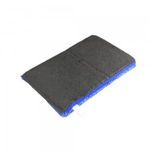 Rửa xe Găng tay đất sét Bọt biển Microfiber Mitt Loại bỏ sơn Bảo dưỡng ô tô