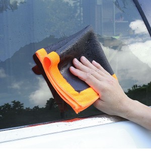 MARFLO Car Wash Magic Clay Towel Bar ผ้าไมโครไฟเบอร์ สีส้ม Edgeless Auto Care Detail Bar Clean Paint By Brilliatech