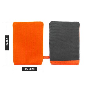 Magic Clay Glove Orange Mitt Microfiber Auto Car Care Maintenance Tools