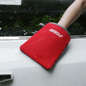 Microfiber Sponge Mitt Detailing Paint Cleaner Car Wash Magic Clay Bar Gloves