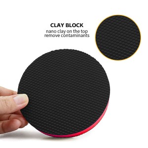 Medium Magic Clay Pad Bar Polishing Sponge Disc Auto Care Car