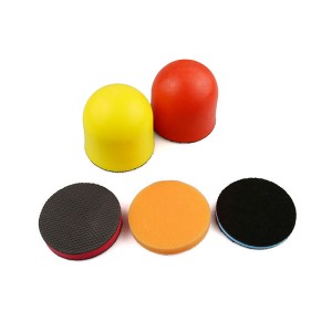 80mm Clay Pad Bar Polishing Sponge handle Pad with Applicatoer