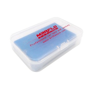 Teerfleckenentferner, Magic Clay Bar, fein, mittelschwer, King Grade, 100 g, mit PP-Box, Autopflege, Waschwachs-Applikator, Marflo Brilliatech