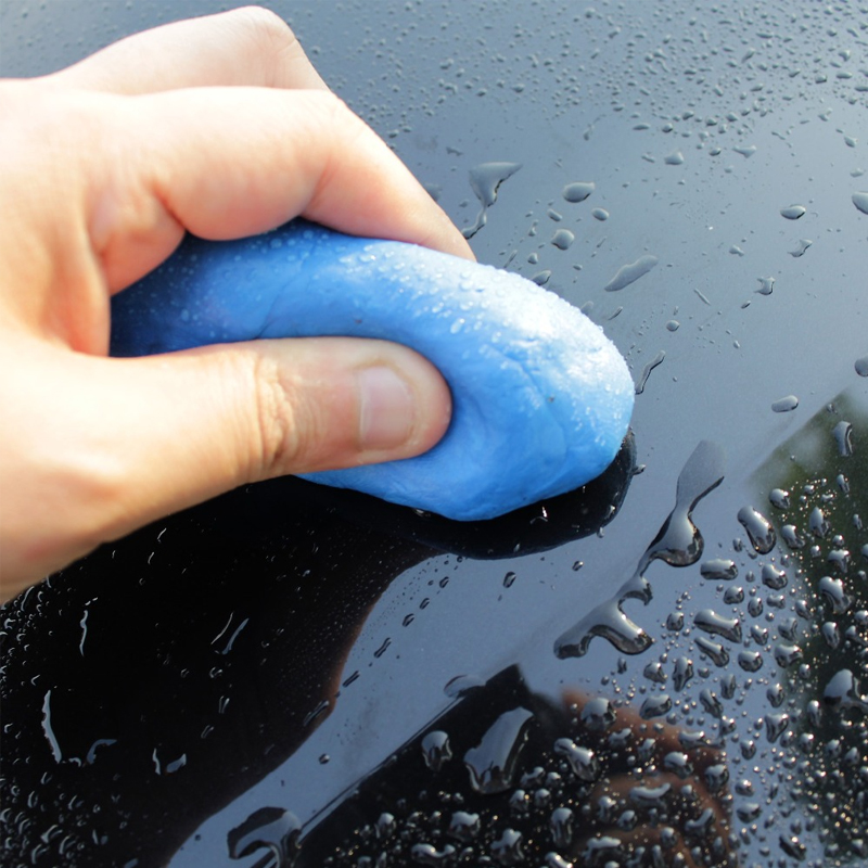 ¿La barra de arcilla eliminará las manchas de agua?