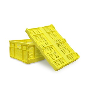 Versatile Plastic Storage Box Foldable Collapsible Basket