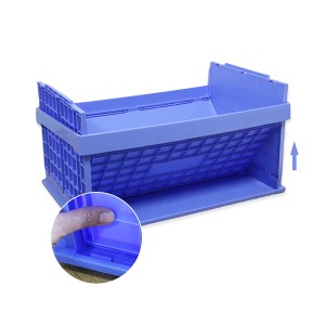 Collapsible Boxes Storage Car Trunt Plastic Folded Basket