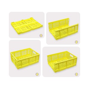 Versatile Plastic Storage Box Foldable Collapsible Basket